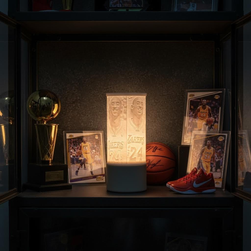 OVLIGHT lamp in a second home setting, brand example