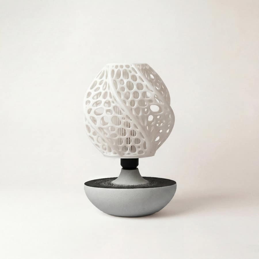 Fractis Crater Table Lamp