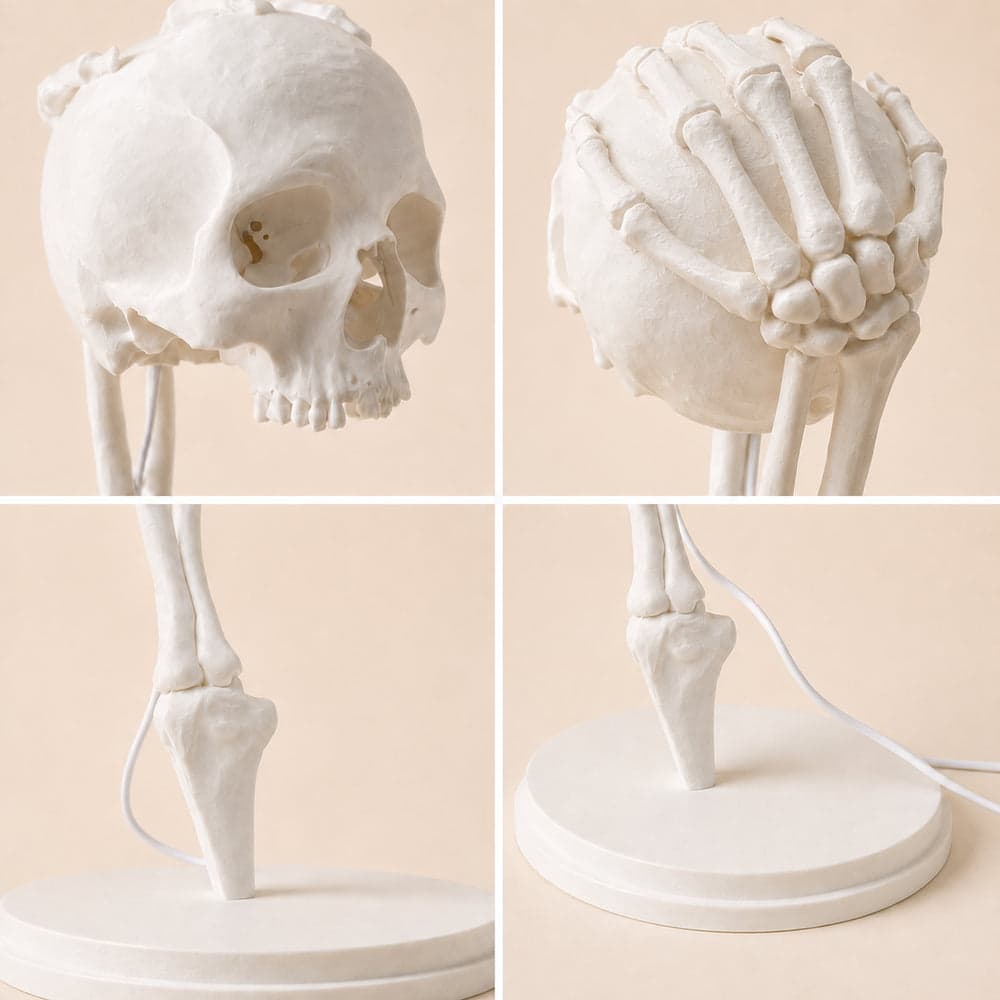 Ossuary Skull Lamp