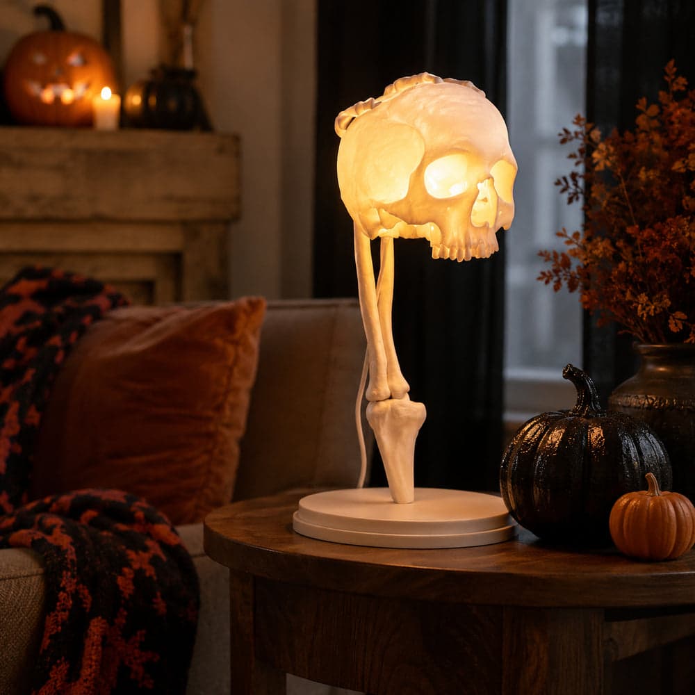 Ossuary Skull Lamp