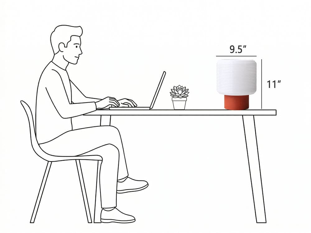 Vortic Table Lamp