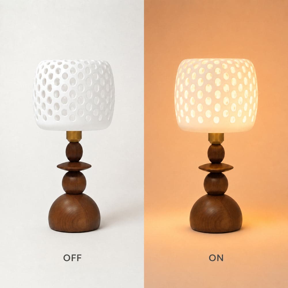 Aspella Pebble Table Lamp