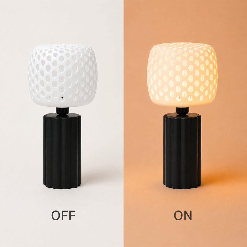 Aspella Rib Table Lamp