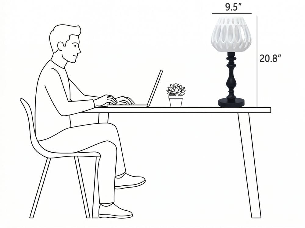 Domilla Baluster Table Lamp