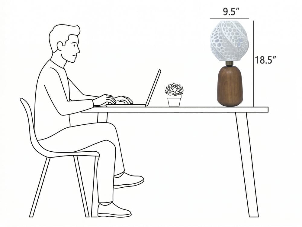 Fractis Caskin Table Lamp