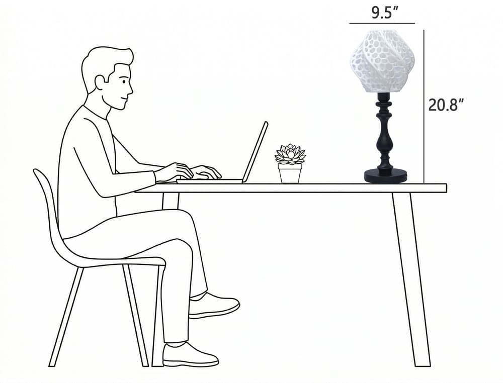Fractis Baluster Table Lamp